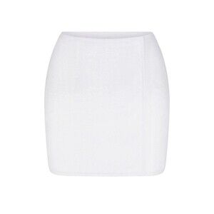 Skims TERRY COVER UP MINI WRAP SKIRT